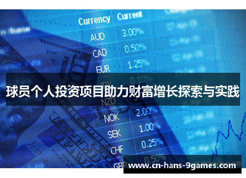 球员个人投资项目助力财富增长探索与实践