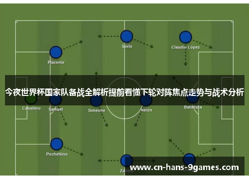 今夜世界杯国家队备战全解析提前看懂下轮对阵焦点走势与战术分析 今夜世界杯国家队备战全解析提前看懂下轮对阵焦点走势与战术分析